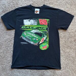 Winners Circle Black Dale Jr Mountain Dew T-Shirt Size M